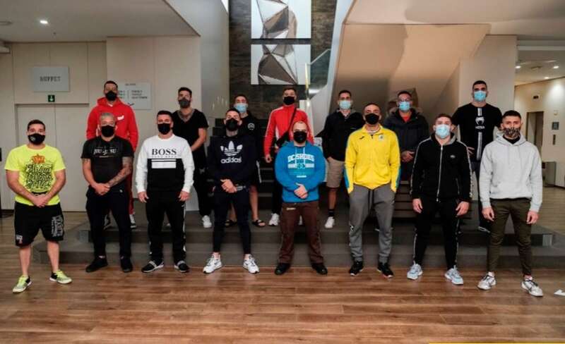 Ayer viernes por la tarde tuvo lugar en el Hotel AC Iberia Las Palmas el pesaje oficial de los luchadores/TA.